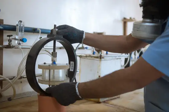 The bank of sour-service autoclaves at TCR Engineering used for NACE corrosion testing