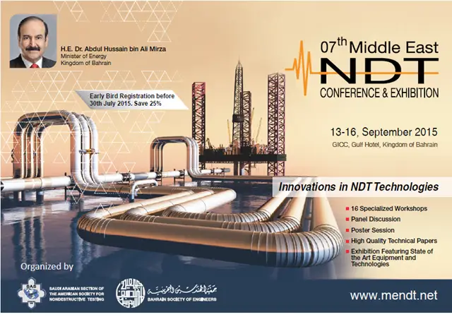 7th Middle East NDT Conference and Exhibition
