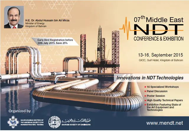 7th Middle East NDT Conference and Exhibition