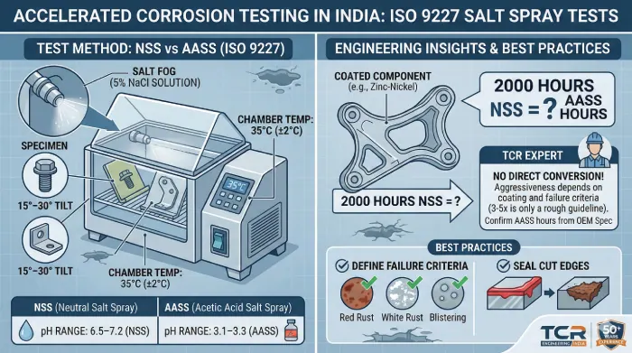 Accelerated Corrosion Testing in India: What Engineers Need to Know About ISO 9227 Salt Spray Tests