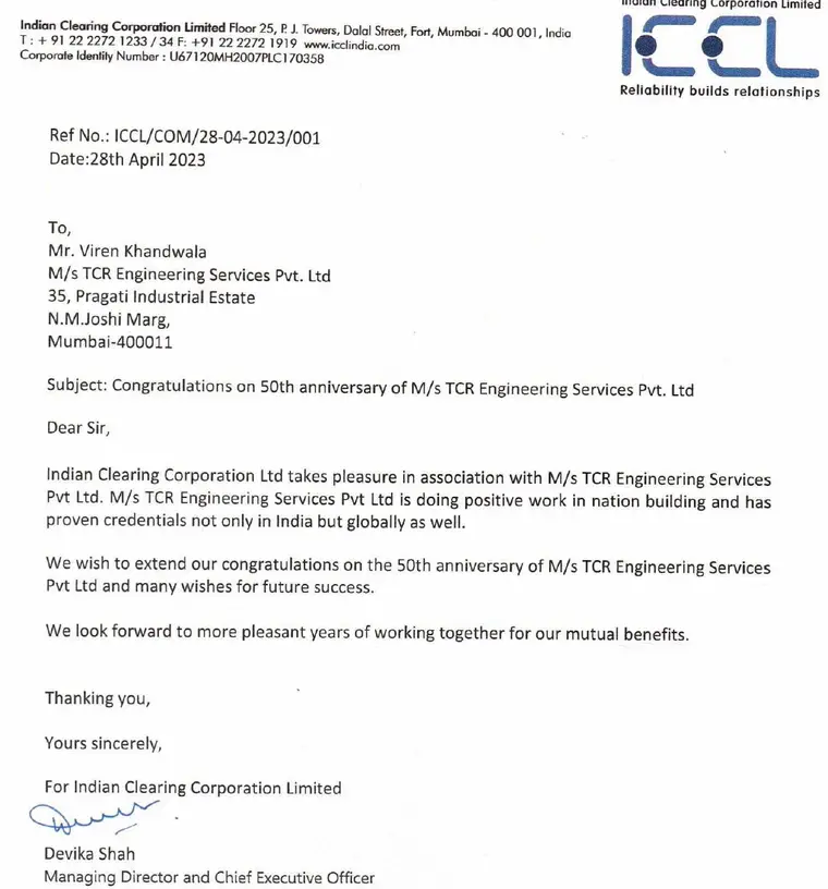 Approved Assayer for ICCL / BSE