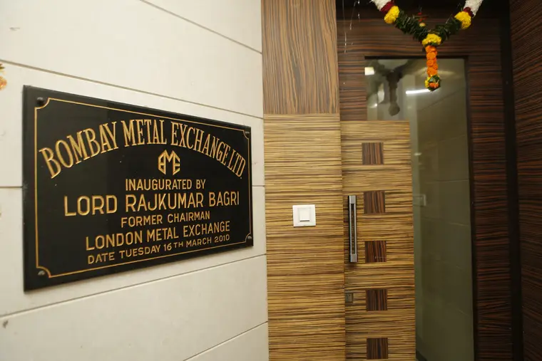 Bombay Metal Exchange (BME) and TCR - strong association