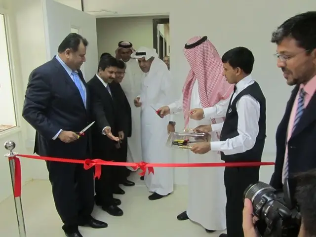 Inauguration of the Laboratory at TCR Arabia