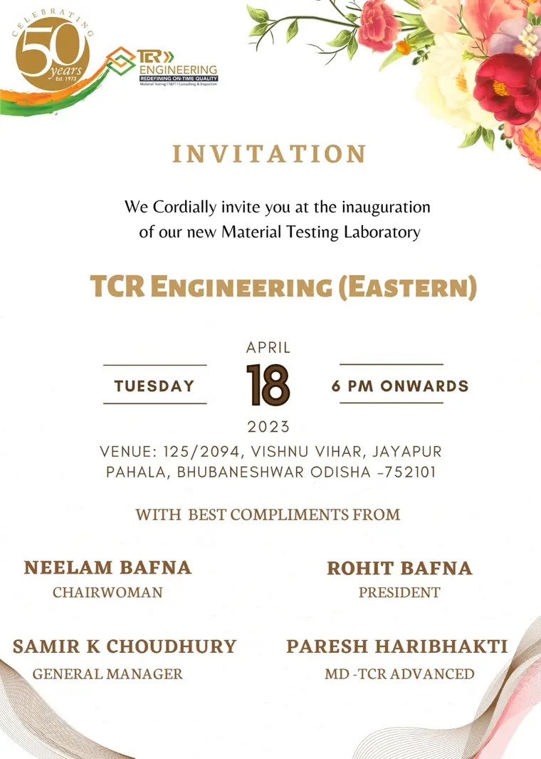 TCR Opens in Bhubaneswar, Odisha