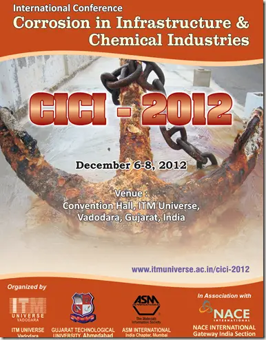 Paresh Haribhakti at International Corrosion Conference