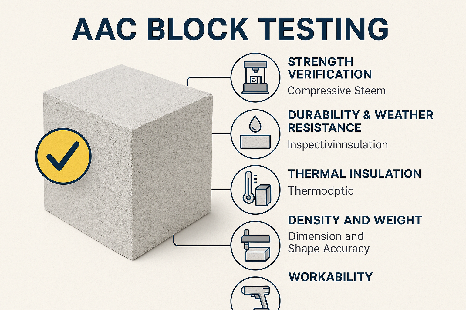 AAC block testing in india