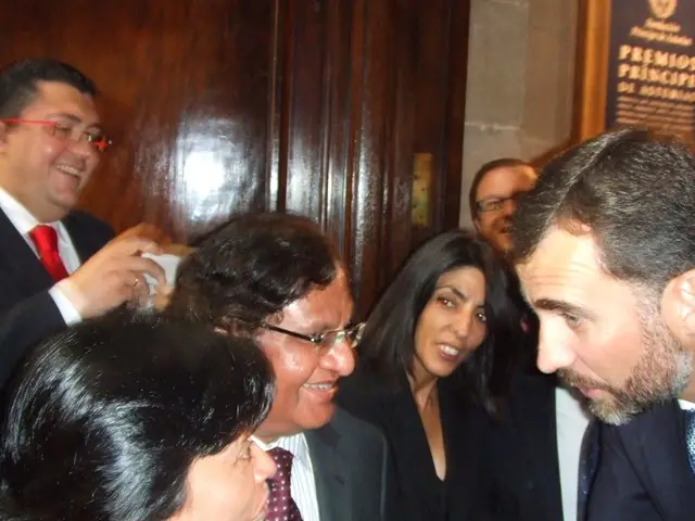Prince of Spain meets Mr. and Mrs. V.K. Bafna in Asturias