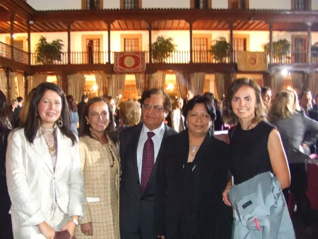 Prince of Spain meets Mr. and Mrs. V.K. Bafna in Asturias