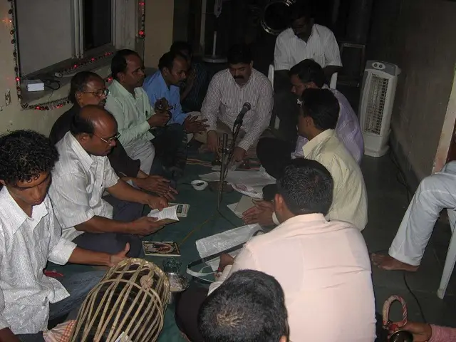 Staff of TCR Engineering Perform Satyanarayan Puja