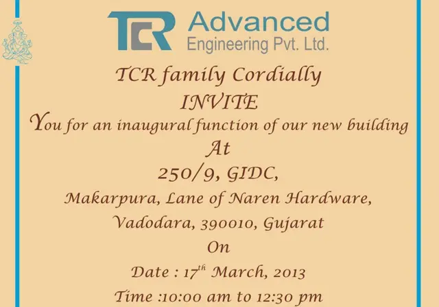 TCR Advanced moves to new facility