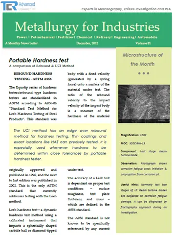 TCR Advanced starts monthly newsletter