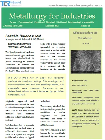TCR Advanced starts monthly newsletter