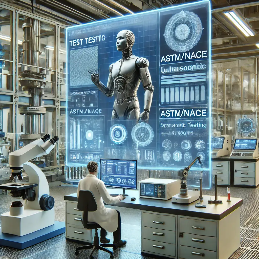 AI empowers materials testing labs by automating tasks, enhancing accuracy, and ensuring ASTM/NACE compliance, boosting efficiency and innovation.